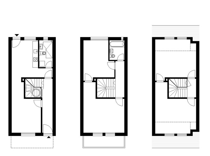 grundriss, flarzhaus